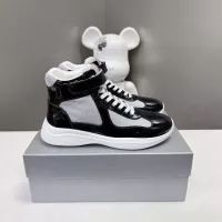 $122.00 USD Prada High Top Shoes For Women #1285560