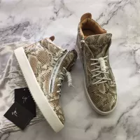 $102.00 USD Giuseppe Zanotti High Tops Shoes For Women #1285591