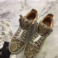 $102.00 USD Giuseppe Zanotti High Tops Shoes For Women #1285591