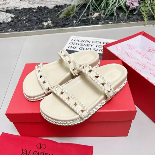 Valentino Slippers For Women #1286199 $82.00 USD, Wholesale Replica Valentino Slippers