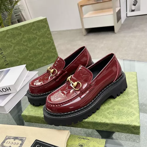 Gucci Oxfords Shoes For Women #1286240 $98.00 USD, Wholesale Replica Gucci Oxfords Shoes