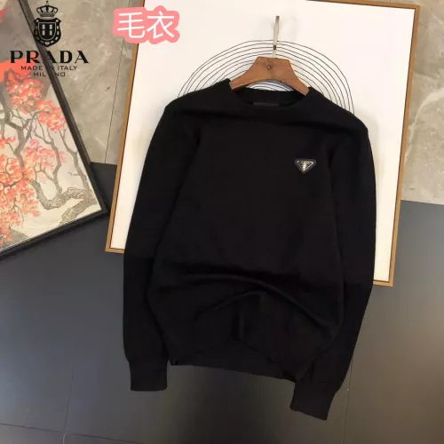 Prada Sweater Long Sleeved For Men #1286540 $42.00 USD, Wholesale Replica Prada Sweater