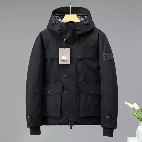 Burberry Down Feather Coat Long Sleeved For Men #1286635 $145.00 USD, Wholesale Replica Burberry Down Feather Coat
