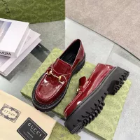 $98.00 USD Gucci Oxfords Shoes For Women #1286240