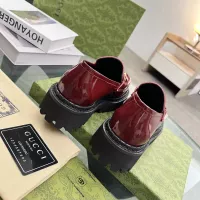 $98.00 USD Gucci Oxfords Shoes For Women #1286240