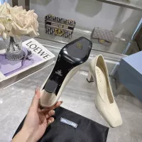 $100.00 USD Prada High-heeled Shoes For Women #1286258