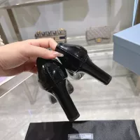 $100.00 USD Prada High-heeled Shoes For Women #1286260