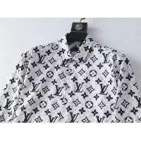 $45.00 USD Louis Vuitton LV Shirts Long Sleeved For Men #1286668