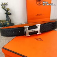 $56.00 USD Hermes AAA Quality Belts For Men #1287066