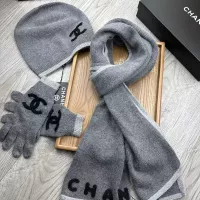 $72.00 USD Chanel Hat and Scarf and Glove Set #1288061