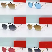 $52.00 USD Cartier AAA Quality Sunglassess #1288558