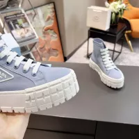 $82.00 USD Prada High Top Shoes For Women #1289261