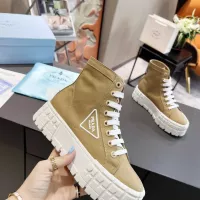 $82.00 USD Prada High Top Shoes For Women #1289262