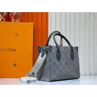 $72.00 USD Louis Vuitton AAA Quality Tote-Handbags For Women #1289393