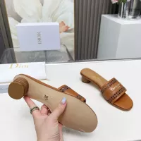 $85.00 USD Christian Dior Slippers For Women #1289413