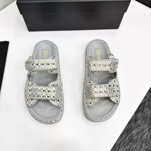Chanel Slippers For Women #1292258 $105.00 USD, Wholesale Replica Chanel Slippers