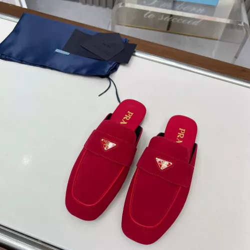 Replica Prada Slippers For Women #1292637 $98.00 USD for Wholesale