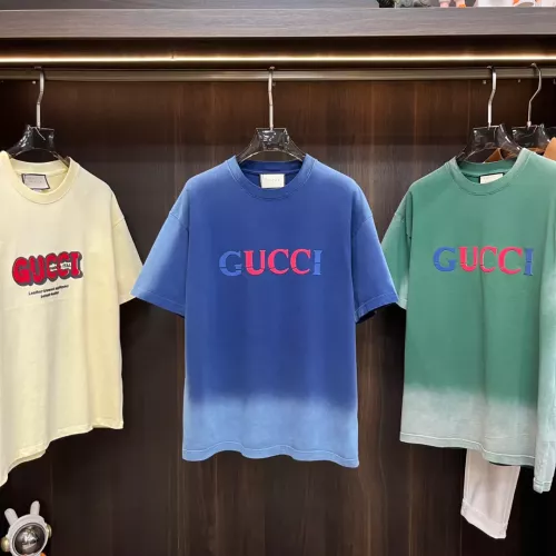 Gucci T-Shirts Short Sleeved For Unisex #1295578 $76.00 USD, Wholesale Replica Gucci T-Shirts