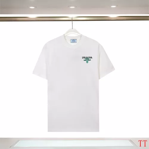 Prada T-Shirts Short Sleeved For Unisex #1295780 $32.00 USD, Wholesale Replica Prada T-Shirts