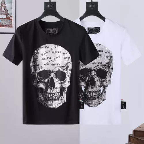 Replica Philipp Plein PP T-Shirts Short Sleeved For Men #1295966 $27.00 USD for Wholesale