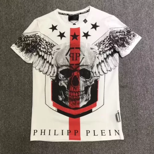 Philipp Plein PP T-Shirts Short Sleeved For Men #1296039 $27.00 USD, Wholesale Replica Philipp Plein PP T-Shirts
