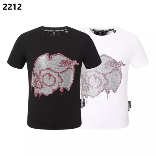 Replica Philipp Plein PP T-Shirts Short Sleeved For Men #1296051 $27.00 USD for Wholesale