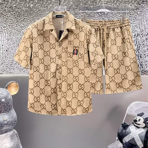 Gucci Tracksuits Short Sleeved For Men #1296563 $82.00 USD, Wholesale Replica Gucci Tracksuits