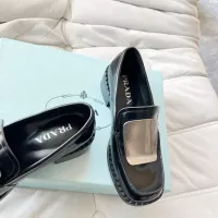 $102.00 USD Prada Leather Shoes For Women #1292482