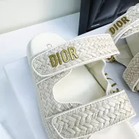 $96.00 USD Christian Dior Slippers For Women #1292654