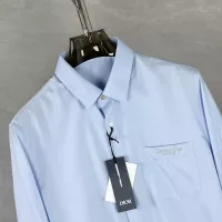 $88.00 USD Christian Dior Shirts Long Sleeved For Men #1295468