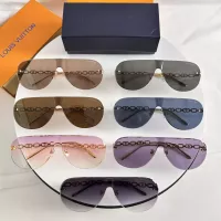 $60.00 USD Louis Vuitton AAA Quality Sunglasses #1295878