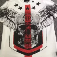 $27.00 USD Philipp Plein PP T-Shirts Short Sleeved For Men #1296039