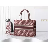 $130.00 USD Christian Dior AAA Quality Tote-Handbags For Women #1297382