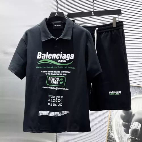 Balenciaga Fashion Tracksuits Short Sleeved For Men #1299314 $60.00 USD, Wholesale Replica Balenciaga Fashion Tracksuits
