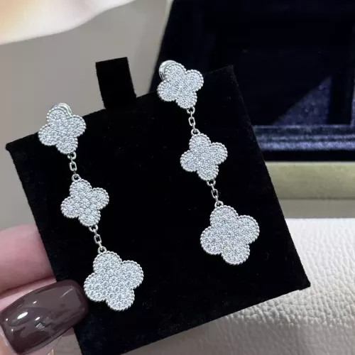 Van Cleef &amp; Arpels Earrings For Women #1302529 $42.00 USD, Wholesale Replica Van Cleef &amp; Arpels Earrings