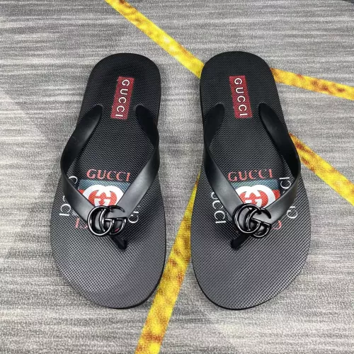Gucci Slippers For Men #1303062 $45.00 USD, Wholesale Replica Gucci Slippers