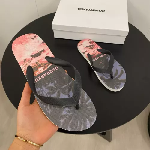 Dsquared Slippers For Women #1303089 $48.00 USD, Wholesale Replica Dsquared Slippers