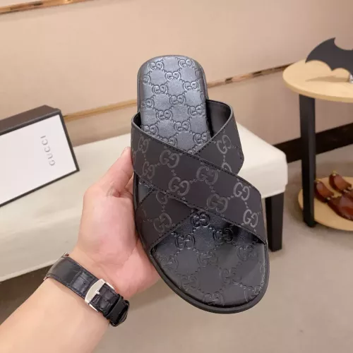 Replica Gucci Slippers For Men #1303382 $45.00 USD for Wholesale