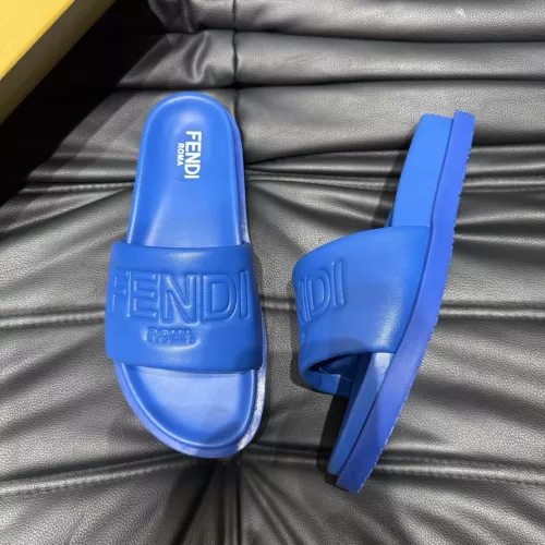 Fendi Slippers For Men #1303944 $56.00 USD, Wholesale Replica Fendi Slippers
