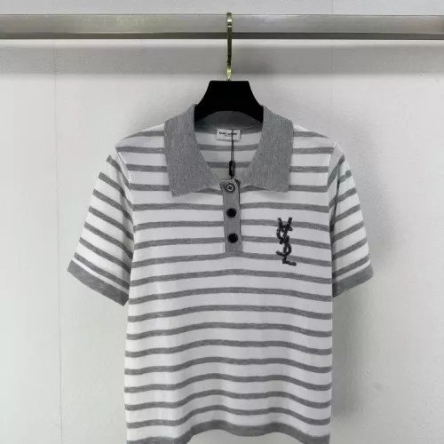 Yves Saint Laurent YSL T-shirts Short Sleeved For Women #1304090 $76.00 USD, Wholesale Replica Yves Saint Laurent YSL T-shirts