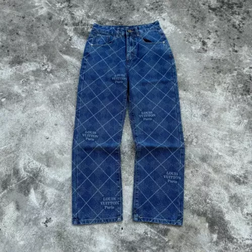 Louis Vuitton LV Jeans For Men #1304239 $52.00 USD, Wholesale Replica Louis Vuitton LV Jeans