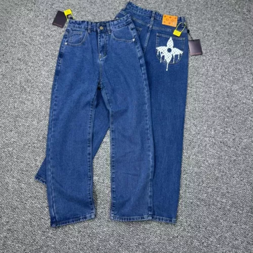 Louis Vuitton LV Jeans For Men #1304241 $52.00 USD, Wholesale Replica Louis Vuitton LV Jeans