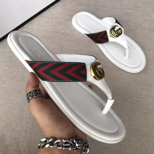 Replica Gucci Slippers For Men #1304420 $42.00 USD for Wholesale