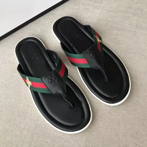 Replica Gucci Slippers For Men #1304423 $42.00 USD for Wholesale