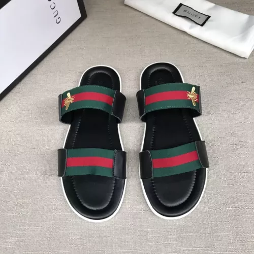 Gucci Slippers For Men #1304425 $42.00 USD, Wholesale Replica Gucci Slippers