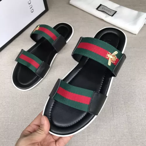 Replica Gucci Slippers For Men #1304425 $42.00 USD for Wholesale
