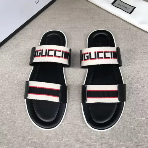 Gucci Slippers For Men #1304429 $42.00 USD, Wholesale Replica Gucci Slippers