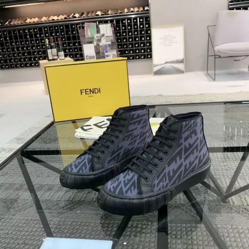 Fendi High Tops Casual Shoes For Men #1304467 $80.00 USD, Wholesale Replica Fendi High Tops Casual Shoes