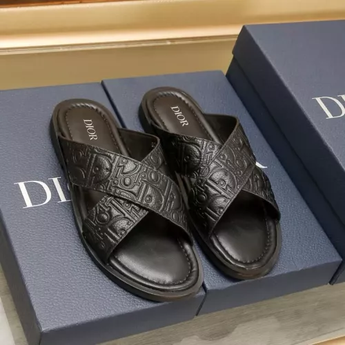 Christian Dior Slippers For Men #1304574 $72.00 USD, Wholesale Replica Christian Dior Slippers