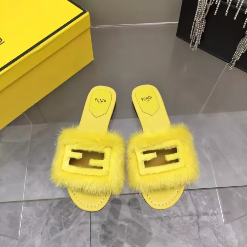 Replica Fendi Slippers For Women #1304664 $118.00 USD for Wholesale